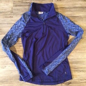 Danskin Now exercise athletic quarter zip